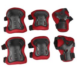 Knee Elbow Pads Guards Protective Gear Set for Kids Children Roller Cycling Bike