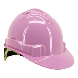 Vented Safety Helmet - Pink