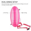 1pc High Visibility Swimming Float Safety Buoy Float With Dual Airbags Setup
