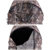 Hunting Blind Tent 1p Green Yellow with 1 Chair