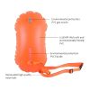 1pc High Visibility Swimming Float Safety Buoy Float With Dual Airbags Setup